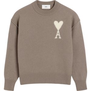 Толстовка Ami Ami De Coeur AMIPARIS, серый/белый