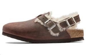 Мужские повседневные унисекс с низким верхом коричневого цвета Birkenstock