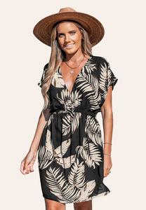 Повседневное платье ISLAND COVER UP Cupshe, черный