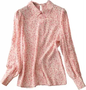 Вертикальная полоска, V-образный вырез, шелковая рубашка для женщин, лето Aoleaky