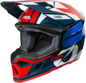 Мотокроссовый шлем Oneal 3srs ride, White/Blue/Red