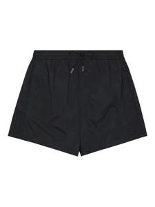 Шорты для плавания с логотипом-аппликацией Giorgio Armani, черный