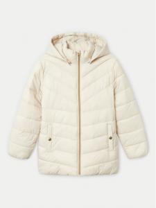 Пуховик стандартного кроя Name It, бежевый