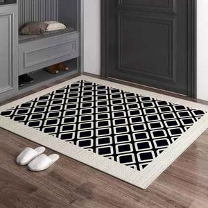 AOVOC Ковер 50x80 см для прихожей в винтажном стиле, нескользящий, Victoria Doormat 03