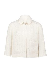 Пиджак с воротником-клапаном и декоративной пуговицей Cartoon, мультиколор