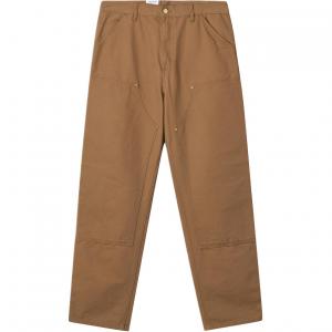 Double Knee Dearborn Canvas 12oz Relaxed Straight Fit Pants Carhartt WIP, Coffee