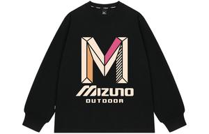 Футболка с рукавом дроп-шоулдер унисекс Mizuno, черный