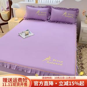 Boyang Простыня на резинке 150х200 см, хлопок, цвет Charm Purple