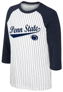 Белая футболка реглан с длинными рукавами Colosseum Youth Penn State Nittany Lions