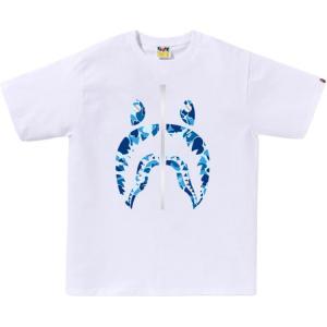 Bape Abc Camo Shark футболка SS25 A BATHING APE, белый