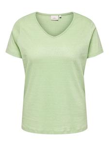 Футболка ONLY Carmakoma, светло-зеленый