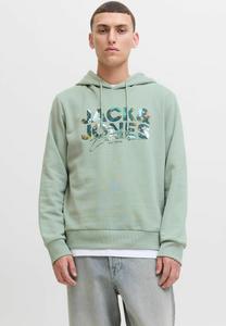 Толстовка Jack & Jones LOGO, Iceberg Green/Light Green