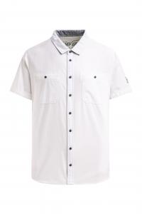 CAMP DAVID Рубашка на пуговицах Regular fit в белом цвете