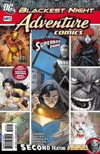 Adventure Comics #4 (507) (Blackest Night) Variant Cover (DC)