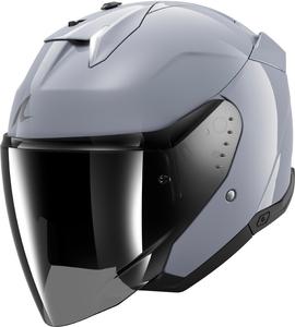 Shark skwal i3 jet dark shadow jet helmet, Light Gray