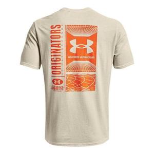 Футболка training graphics t-shirt 'beige' Under Armour, бежевый