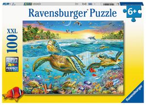 Ravensburger, пазл для детей XXL Sea Turtles, 100 шт.