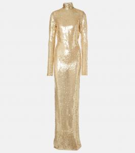 Платье с пайетками The New Arrivals Ilkyaz Ozel, цвет mediterreanen sand