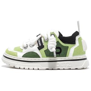 OETZI Износостойкие легкие кроссовки для скейтбординга Ice Man Oz, увеличивающие рост, унисекс, белые, зеленые