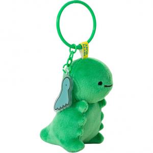 Плюшевый кулон PettyDust Universe Momo Little Dinosaur, Hug Collection, высота 8см OSc&c, Myong-Devour Fear[темно-зеленый]