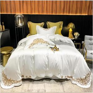 YIZUFU Комплект постельного белья 1000TC с вышивкой