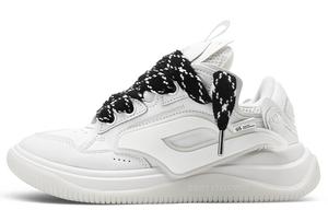 Кроссовки DAISY FELLOWES Rocket 001 Skateboarding Shoes Unisex Low-top White, белый