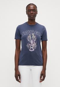 Футболка ONLY Tall ONLLUCY LIFE, Total Eclipse/Black