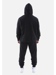 Толстовка COFI 1453 Basic Hoodie + HosePremium Herren Jogginganzug Schwarz S, черный