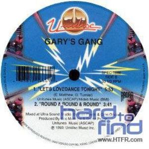Виниловая пластинка Gary's Gang: Keep on Dancin/Lets Lovedance Tonight