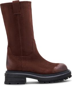 Женские сапоги средней длины Madden Girl Roost, Chocolate Fabric