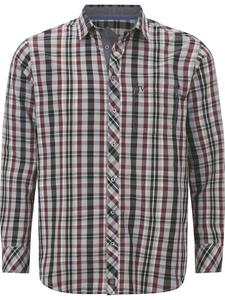 Удобная рубашка на пуговицах Jan Vanderstorm Jokse, черный