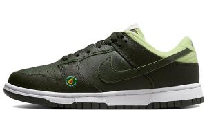 Кроссовки Nike Dunk Low Avocado, черный/зеленый
