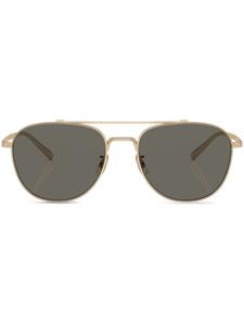 Солнцезащитные очки-пилоты Rivetti Oliver Peoples, золотистый