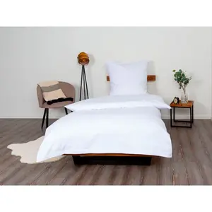 Наволочка Encasing стойкая к кипячению 95 °C размером 40x60, 40x80 и 80x80 см, антиклещевая подкладка Setex, белый