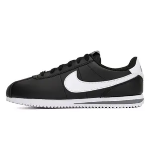 Кроссовки Cortez Kids Lifestyle GS Low-top, черные/белые Nike, черный/белый