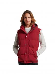 Пуховик эверест Superdry, красный