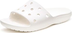 Женские шлепанцы Crocs Classic с эффектом тай-дай, белый