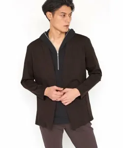 Кардиган без воротника Tornado Mart, цвет Brown