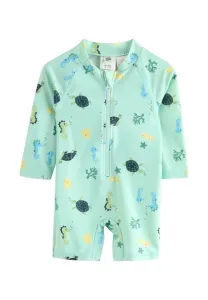 Купальник с защитой от солнца Lindex, Light Dusty Turquoise