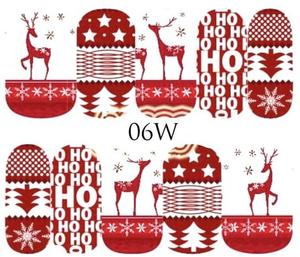 Водные наклейки для ногтей - № 06W, inna