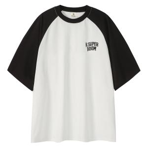 Футболка Unisex R.super, белый и стальной серый