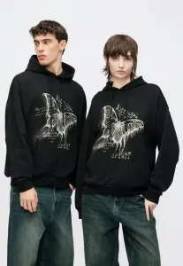 Худи унисекс свободного кроя Yourturn, Black