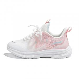 Warrior Низкие Кроссовки Повседневные Беговые Женские, Белый/Розовый 4383