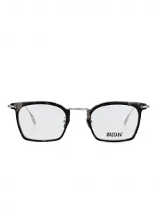 Прямоугольные очки с мраморным эффектом 1939 Massada, черный