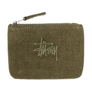 Stussy Кошелек Needle Punch Coin Pouch Olive