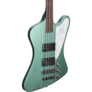 Электрический бас-гитара Epiphone Thunderbird '64 (с чехлом), зеленый Инвернесс, с чехлом