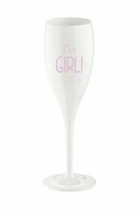 Набор бокалов для шампанского Cheers, 100 мл, в упаковке 6 шт. Koziol, белый