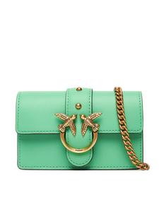 Женская сумка Love One Micro C . AI 24-25 PCPL 100064 A0F1 Pinko, зелёный