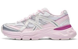 Kappa Кроссовки Venice Back to Back с противоскользящей подошвой, износостойкие, женские, белые, розовые