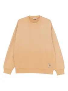 Хлопковая толстовка Hudson с круглым вырезом CARHARTT WIP, нейтральный